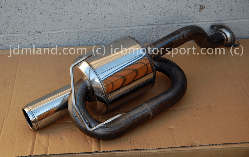 USED Civic EG6/EK4 9 SiR Twin Loop Sports Silencer for Hatchback 18000-XGE-K2S0 SOLD