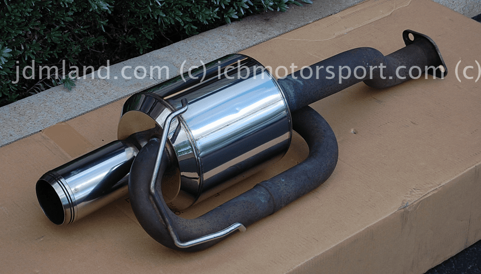 USED Civic EG6/EK4 9 SiR Twin Loop Sports Silencer for Hatchback Sold