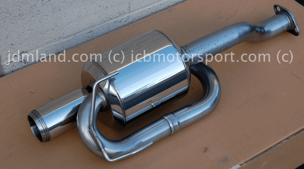 USED Civic EG6/EK4 9 SiR Twin Loop Sports Silencer for Hatchback Sold