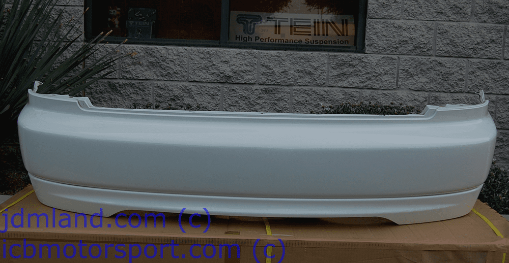 Used EK9 Civic Type R Rear Bumper with Lip Spoiler NH0 Champ White Sold