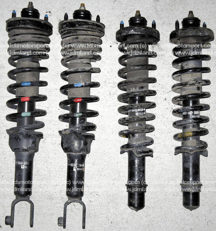 USED EK9 Civic Type R shocks and springs combo