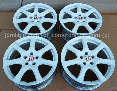 Used FD2 Civic Type R Champ. White Wheels 18X7.5 +60offset Sold