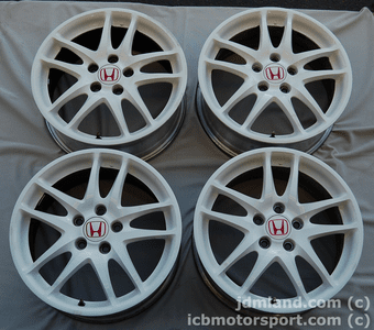 Used Integra DC5 ITR Type R Champ. White Wheels 17X7 +60 Offset SOLD