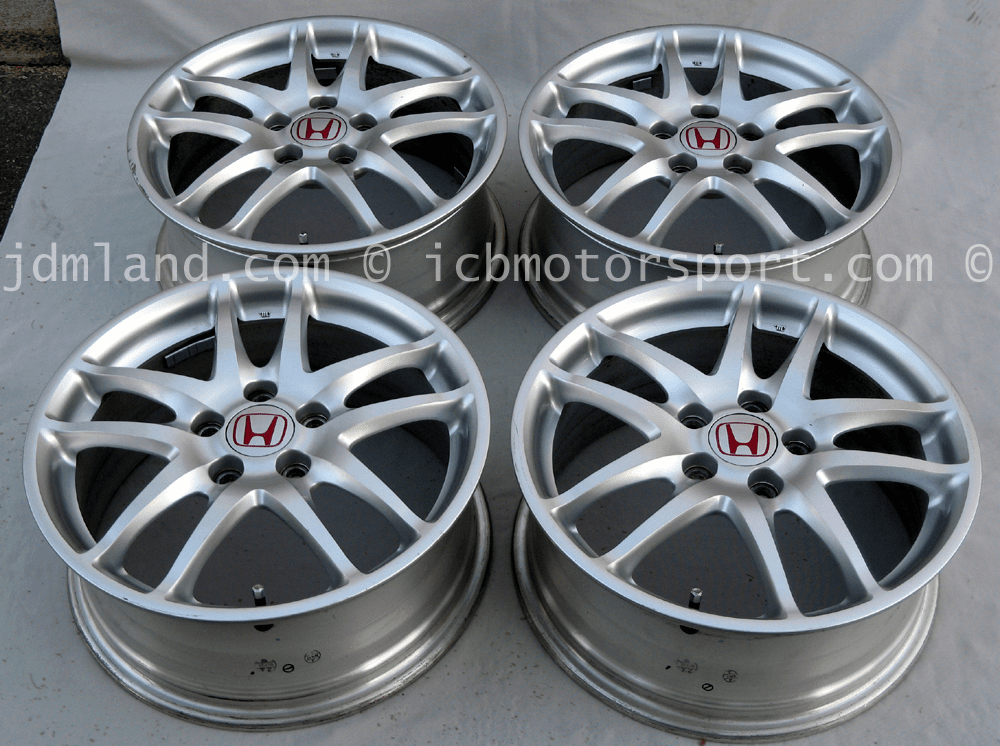 Used Integra DC5 ITR Type R Silver Wheels 17X7 +60 Offset Sold