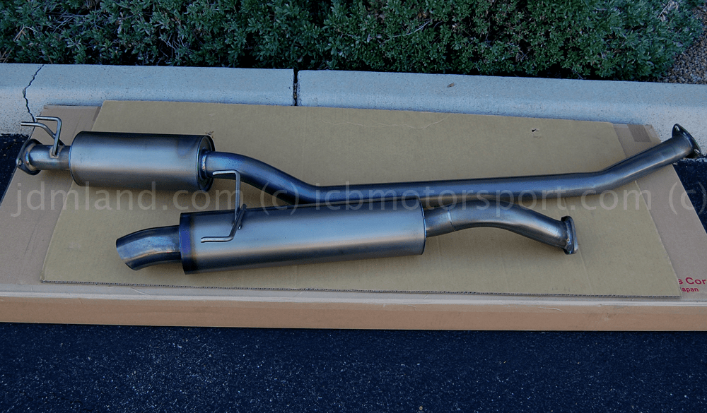 USED J's Racing 1st Gen Titanium Exhaust System 60RS DC5 Integra RSX Sold