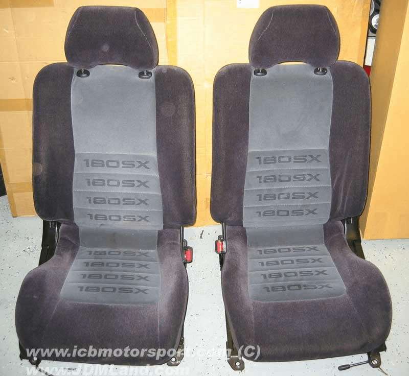 Used JDM 180 SX Front and Rear Seats Sold