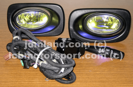 USED JDM ACCORD EURO-R CL7 Yellow Fog Light Kit