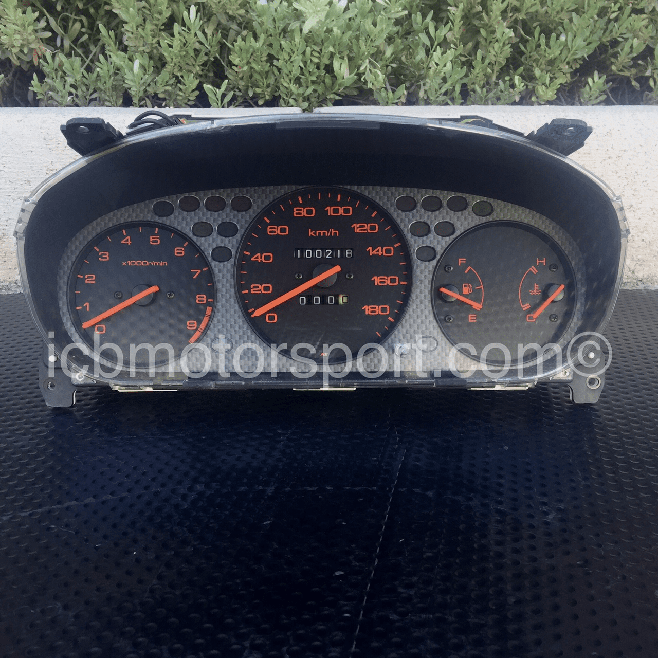 Used JDM Civic 96-98 EK4 SiR Amber Cluster with Type R Bezel