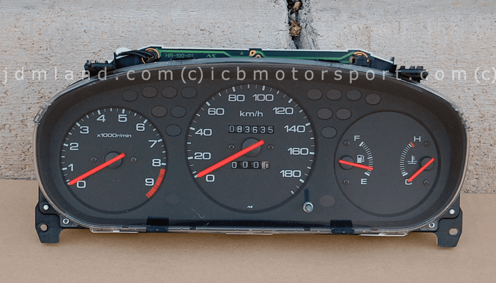 Used JDM Civic 99-00 EK4 SiR Amber Cluster 83635km - SOLD