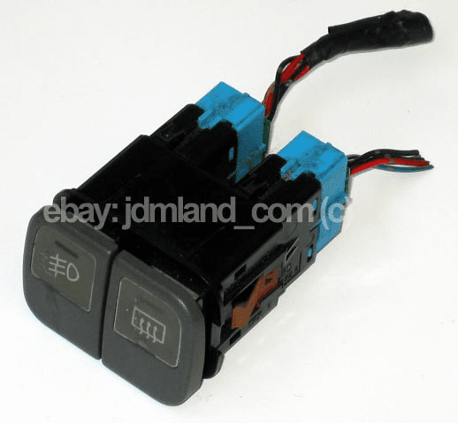 Used JDM Civic EG6 92-95 Amber Foglight with Defroster Switch