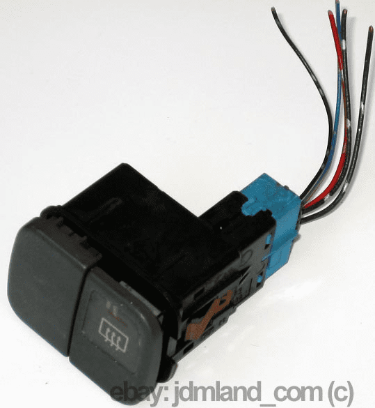 Used JDM Civic EG6 92-95 Defroster Switch