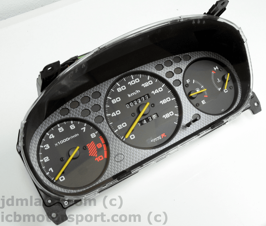 Used JDM Civic EK9 2000 Type R Cluster 2,277km - SOLD