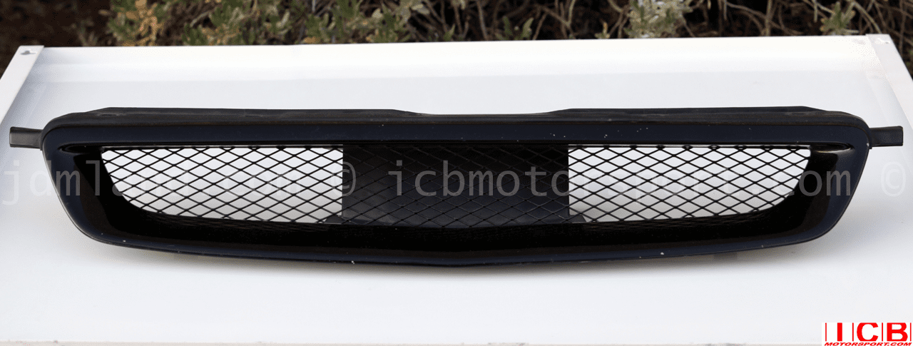 Used JDM Civic EK9 CTR Type R 96-98 Front Grille Flamenco Black Pearl NH592P Sold