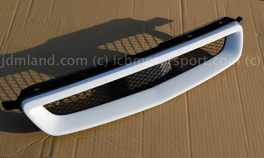 Used JDM Civic EK9 CTR Type R 96-98 Front Grille NH0 Champ White Mint 