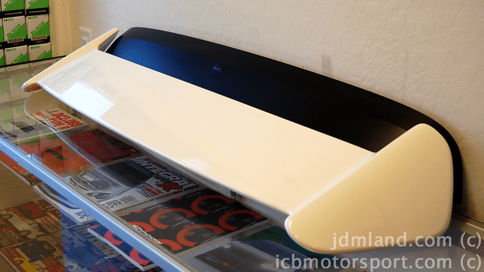 Used JDM Civic EK9 CTR Type R Rear Spoiler Champ White Mint - SOLD
