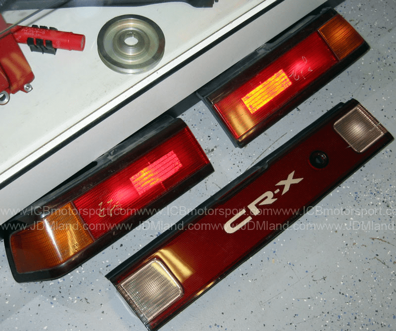 Used JDM CRX 88 - 91 EF8 Rear Tail lights Set (SOLD OUT)
