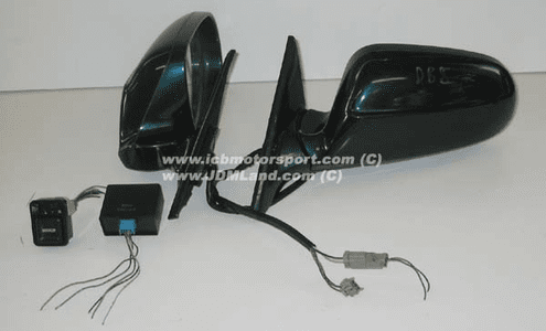 Used JDM DB8 ITR Folding Mirrors Kit 4 Dr 98 Spec. Kit