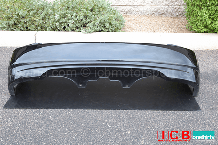 Used JDM EK9 Civic Type R 96-00 Flamenco Black Pearl NH592P Rear Bumper With Lip Spoiler-SOLD