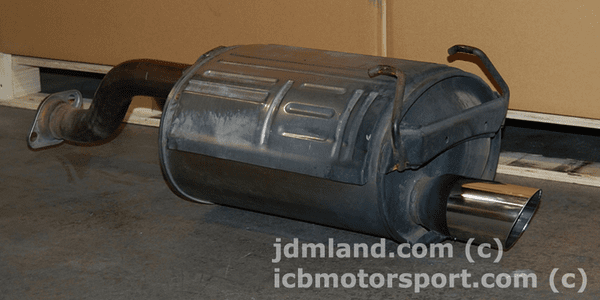 Used JDM Honda Civic EK9 Type R B16B Axle Back Exhaust Sold