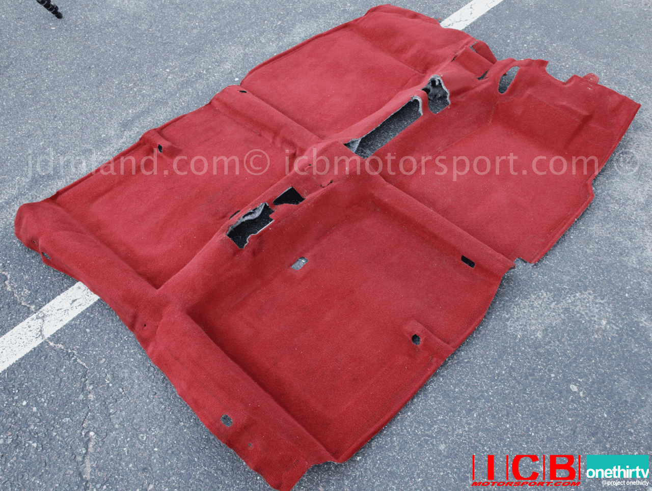 Used JDM Honda Civic EK9 Type R Carpet Red Sold