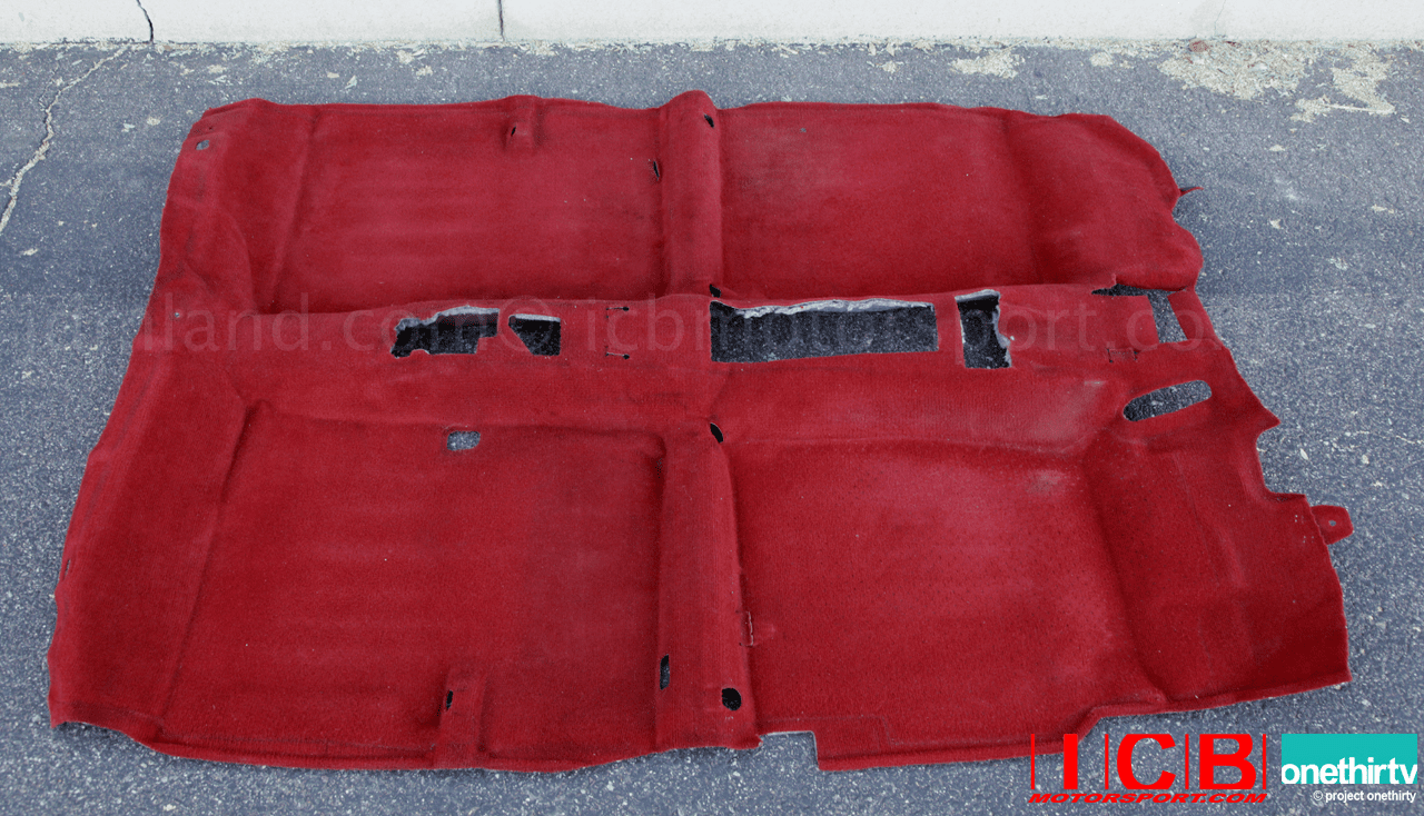 Used JDM Honda Civic EK9 Type R Carpet Red Sold