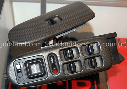 Used JDM Integra 4 Door Type R Carbon Fiber Window Switch