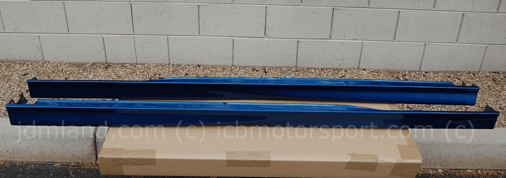 Used JDM Integra DC5 ITR Type R Side Skirts B507P Arctic Blue Pearl Sold