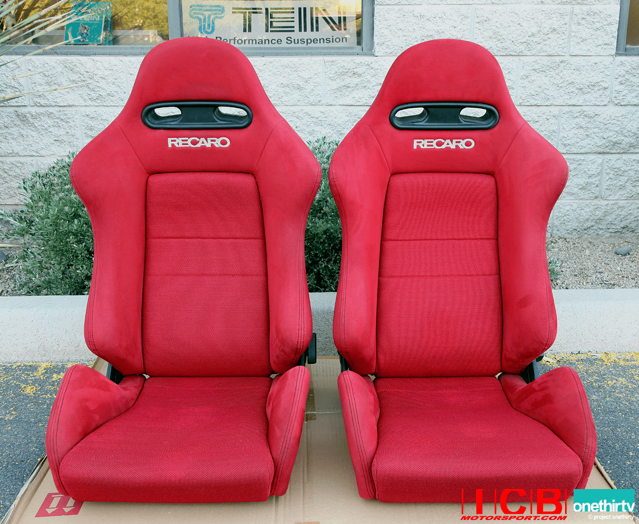 Used JDM Integra DC5 Red Recaro Seats Condition 9.25/10 Sold