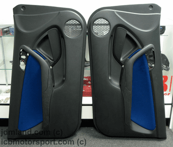 Used JDM Integra DC5 Type R Blue Door Panels