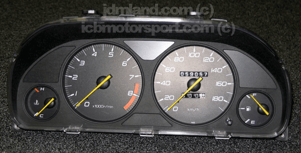 USED JDM Prelude SiR Gauge Cluster - Sold