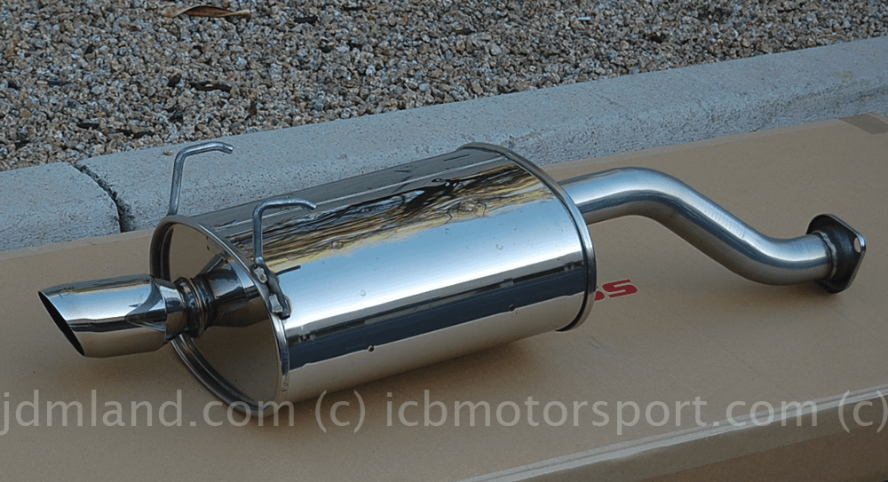 Used JDM Spoon Sports Civic EG6 EK9 Hatchback 92-00 Tail Silencer Street Type Mint Sold