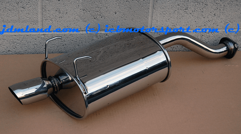 Used JDM Spoon Sports Civic EG6 EK9 Hatchback 92-00 Tail Silencer Street Type Sold