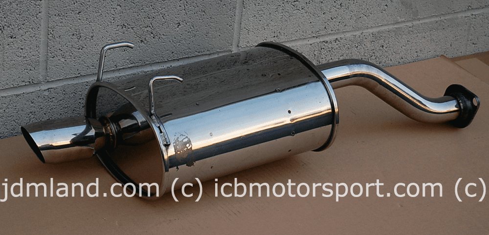 Used JDM Spoon Sports Civic EG6 EK9 Hatchback 92-00 Tail Silencer Street Type Sold