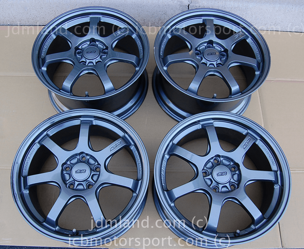 Used Mugen GP Forged Wheel Gun Metallic 17X7.5 17X8.5 S2000 AP1 AP2 Sold