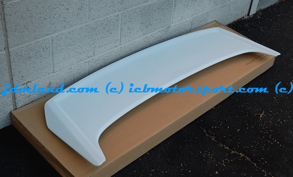 Used Mugen Prelude 97-01 BB6 Rear Spoiler w/ LED Taffeta White Sold
