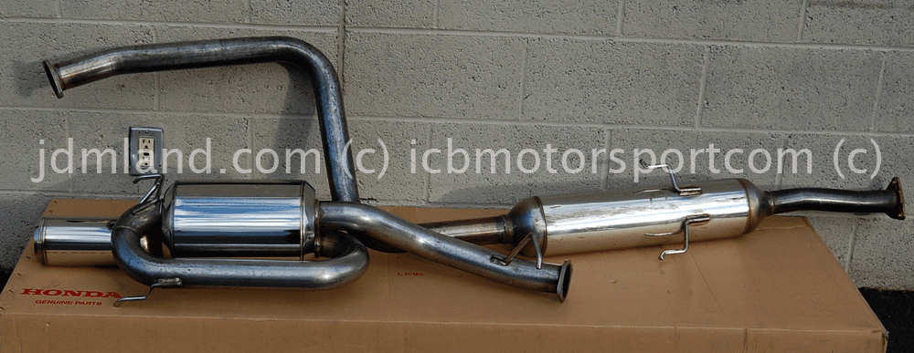 USED Mugen Sports Exhaust System Twin Loop BB6 Prelude Type S 18000-XGL-K0S0 SOLD!
