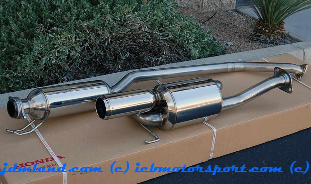 USED Mugen Sports Exhaust System Twin Loop RSX Type S 02-06 18000-XK5-K0S0 Mint Sold