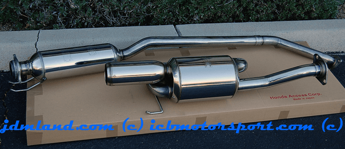 USED Mugen Sports Exhaust System Twin Loop RSX Type S 02-06 18000-XK5-K0S0 Sold