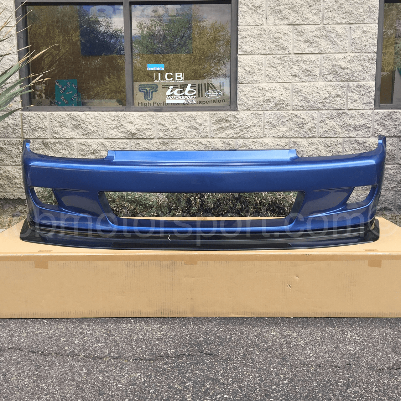 USED Sergeant Racing Division Bumper/First Molding FRP Lip 92-95 Civic Hatchback/Coupe Sold