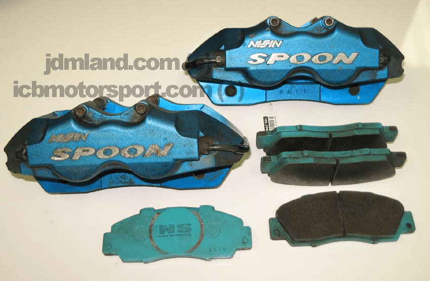 Used Spoon Sports 4-Pot Aluminum Caliper Set w/ Pads SOLD!