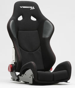 Vision IMUS Race Seat FRP RED/BLACK - Discontinued!