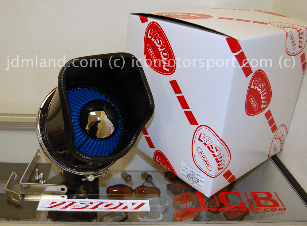 Vision Technica Carbon Fiber Intake Kit DC2 DB8 Integra Type R RARE