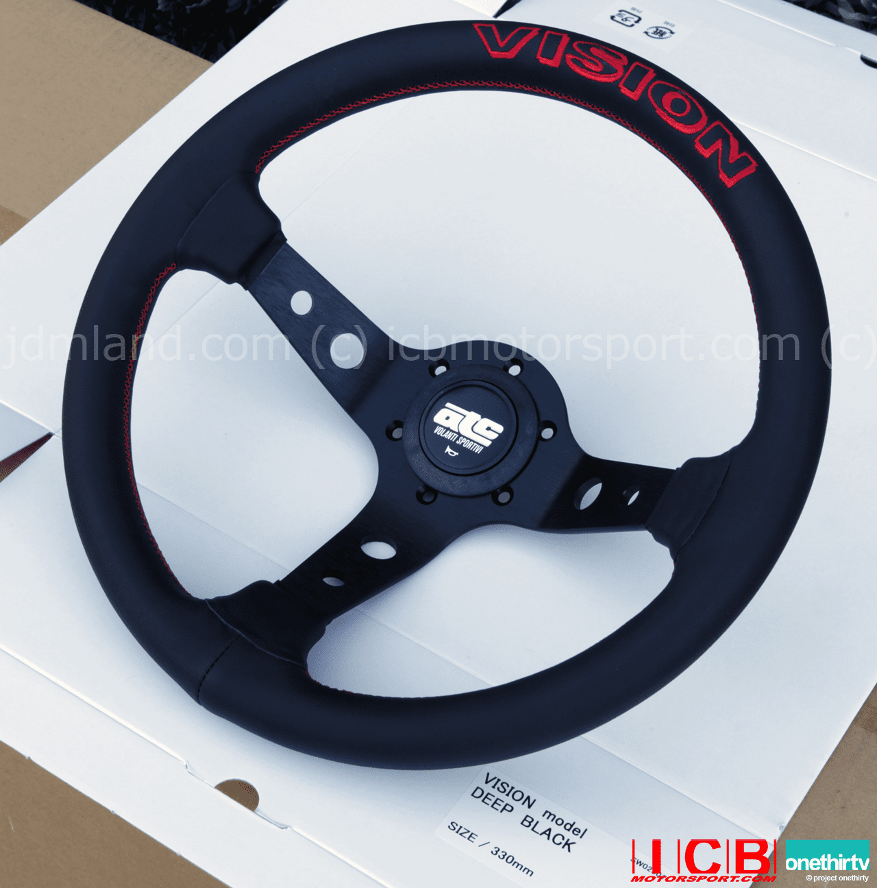 Vision Technica Steering Wheel 330mm by ATC LIMITED EDITION RARE