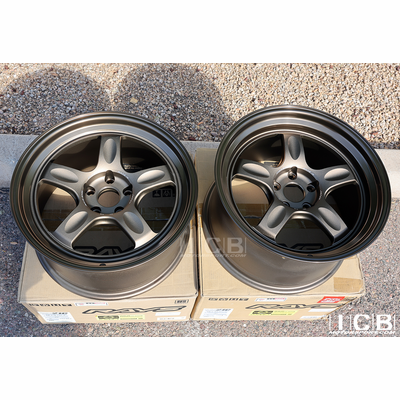 Volk Racing 21C Wheels 5X112 18X9.5 +22 Offset & 18X10.5 +30 Anodized Bronze Toyota GR A90 SUPRA