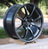 Volk Racing NE24 19X9.5 5X114.3 +38 Offset Face 3 Shining Black Metal (HM)