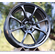 Volk Racing NE24 19X9.5 5X114.3 +38 Offset Face 3 Shining Black Metal (HM)