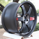 Volk Racing TE37SL Black Edition III Wheel (Pressed Black / Rim REDOT) 5X114.3 19X9.5 +39 Offset Non-Concave Face / Max BBK Clearance