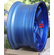 Volk Racing TE37SL Wheels 5X120 19X9.5 +21 Offset 19X10.5 +22 Offset Concave FACE Hyper Blue