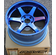 Volk Racing TE37SL Wheels 5X120 19X9.5 +21 Offset 19X10.5 +22 Offset Concave FACE Hyper Blue