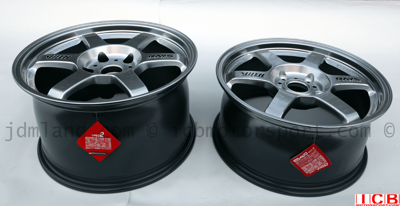 Volk Rays TE37 5X130 Porsche Front Wheels 18X8.5 +50 Offset Rear Wheels 18X10.5 +41 Offset